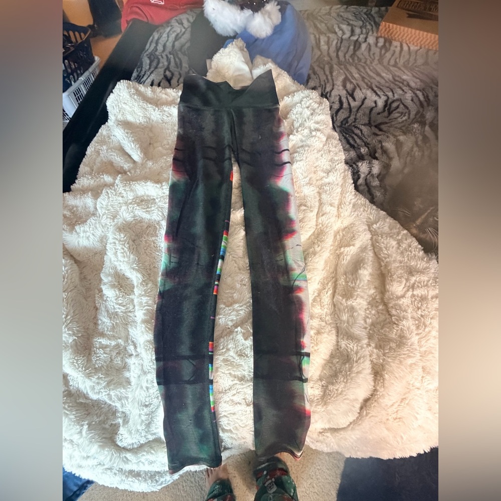 Colorful Tie-Dye Leggings
